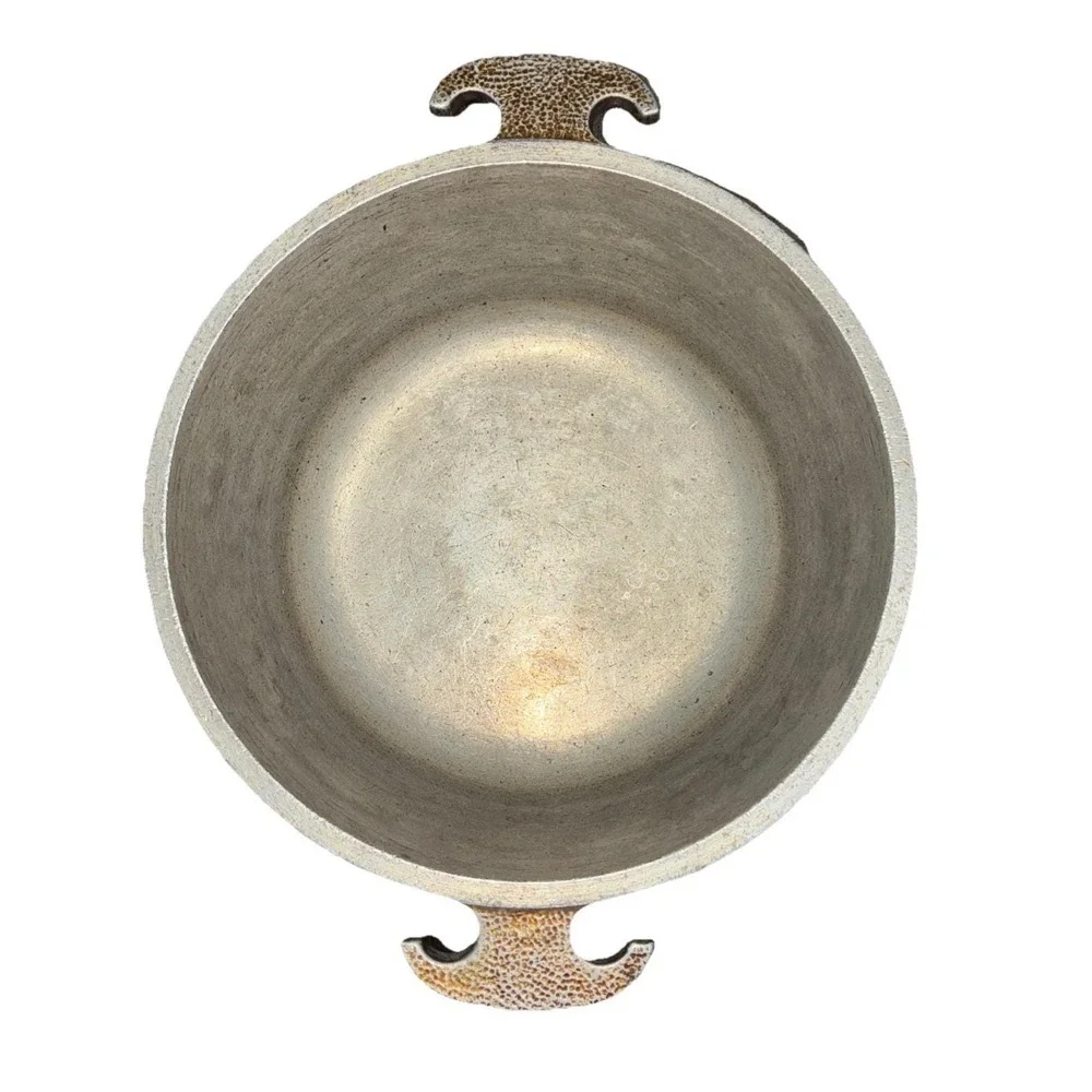 Vintage Guardian Service‎ Pot Hammered Aluminum  8